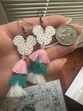 Mickey Tassel Earrings